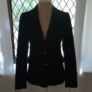 Black fleece blazer / jacket
